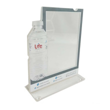 Wholesales acrylic menu holder stand for A4 ,plastic menu table tents,plastic tabletop sign holder